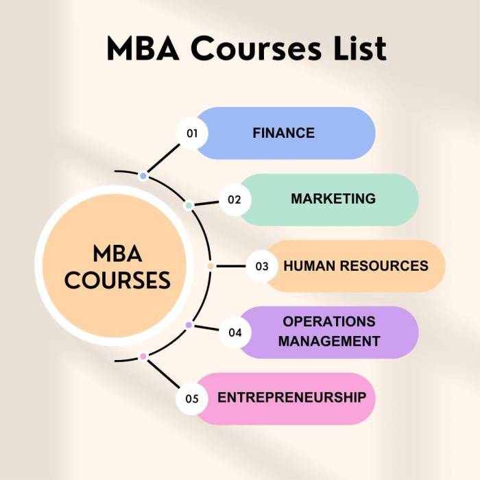 MBA Specializations List